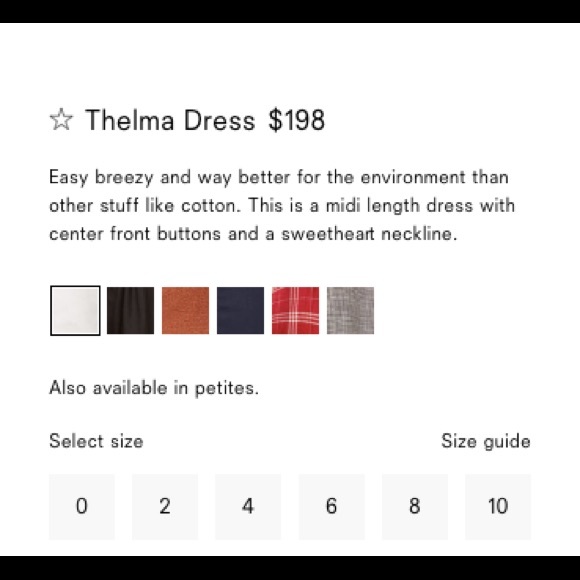 NWT SOLD OUT! Reformation Thelma Dress - Picture 7 of 8